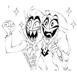 Hazbin Hotel - Desenhos para colorir gratuitos Hazbin Hotel - Desenhos para colorir gratuitos