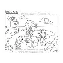 Jake e the Never Land Pirates - Desenhos para colorir gratuitos