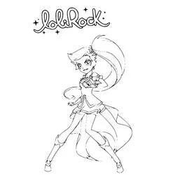 Desenho para colorir LoliRock (Desenhos Animados e Séries Animadas) #177386, atividade criativa divertida Desenho para colorir LoliRock (Desenhos Animados e Séries Animadas) #177386, atividade criativa divertida