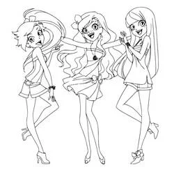 LoliRock - Desenhos para colorir gratuitos LoliRock - Desenhos para colorir gratuitos