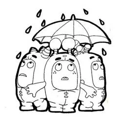 Oddbods - Desenhos para colorir gratuitos Oddbods - Desenhos para colorir gratuitos