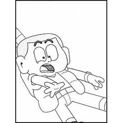 Oscar e Malika - Desenhos para colorir gratuitos