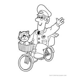 Postman Pat - Desenhos para colorir gratuitos Postman Pat - Desenhos para colorir gratuitos