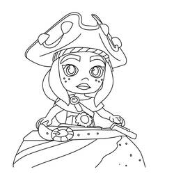 Santiago dos Mares - Desenhos para colorir gratuitos
