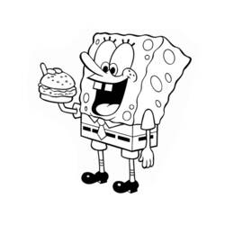 SpongeBob SquarePants - Desenhos para colorir gratuitos