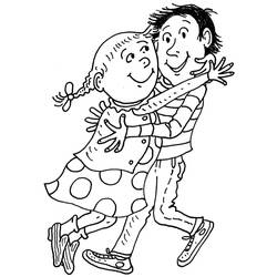 Tom-Tom e Nana - Desenhos para colorir gratuitos Tom-Tom e Nana - Desenhos para colorir gratuitos