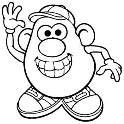 Toy Story: Mister Potato Head - Desenhos para colorir gratuitos