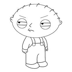 Uma Família da Pesada - Desenhos para colorir gratuitos