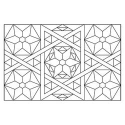 Mosaico - Desenhos para colorir gratuitos