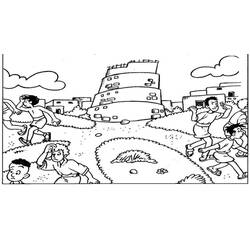 Torre de Babel - Desenhos para colorir gratuitos