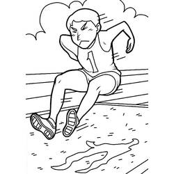 Atletismo - Desenhos para colorir gratuitos Atletismo - Desenhos para colorir gratuitos