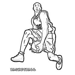 Basquete - Desenhos para colorir gratuitos Basquete - Desenhos para colorir gratuitos