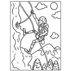 Escalada - Desenhos para colorir gratuitos Escalada - Desenhos para colorir gratuitos