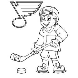 Hóquei - Desenhos para colorir gratuitos Hóquei - Desenhos para colorir gratuitos