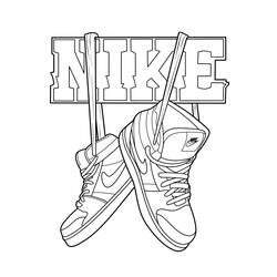 Nike - Desenhos para colorir gratuitos Nike - Desenhos para colorir gratuitos