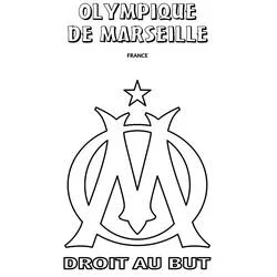 Olympique de Marselha - Desenhos para colorir gratuitos Olympique de Marselha - Desenhos para colorir gratuitos