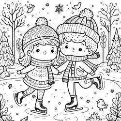 Patinação - Desenhos para colorir gratuitos Patinação - Desenhos para colorir gratuitos