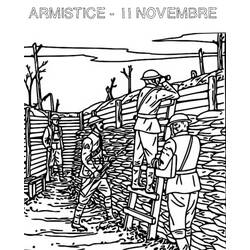 Dia do Armistício - Desenhos para colorir gratuitos