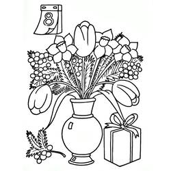 Dia Internacional da Mulher - Desenhos para colorir gratuitos