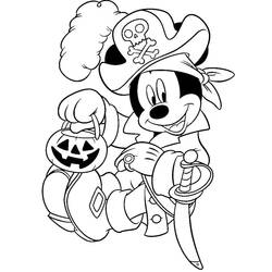 Halloween Disney - Desenhos para colorir gratuitos