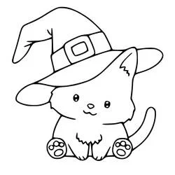Halloween para Crianças - Desenhos para colorir gratuitos