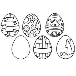 Páscoa - Desenhos para colorir gratuitos
