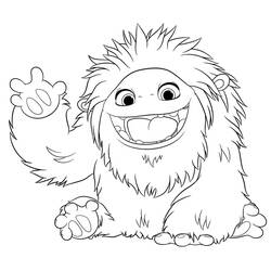 Abominável - Desenhos para colorir gratuitos