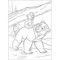 Brother Bear - Desenhos para colorir gratuitos