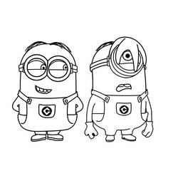 Despicable Me - Desenhos para colorir gratuitos