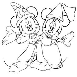 Fantasia - Desenhos para colorir gratuitos