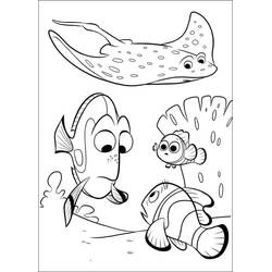 Finding Dory - Desenhos para colorir gratuitos