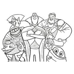 Hotel Transylvania - Desenhos para colorir gratuitos