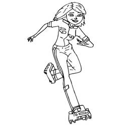 Monstros vs Alienígenas - Desenhos para colorir gratuitos