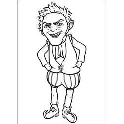 Desenho de Rumpelstiltskin em pé com as mãos na cintura para colorir Desenho de Rumpelstiltskin em pé com as mãos na cintura para colorir