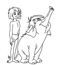 Linda miniatura de The Jungle Book (Filmes de Animação) #130037 para colorir e imprimir