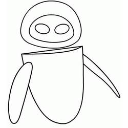 WALL-E - Desenhos para colorir gratuitos