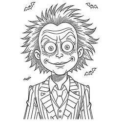 Beetlejuice - Desenhos para colorir gratuitos