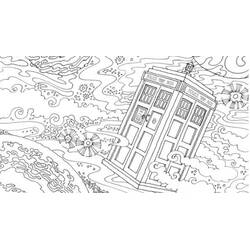 Doctor Who - Desenhos para colorir gratuitos