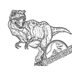Parque Jurássico - Desenhos para colorir gratuitos