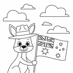 Desenho Austrália #218121 para imprimir e colorir Desenho Austrália #218121 para imprimir e colorir