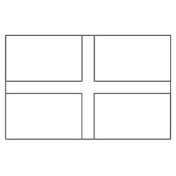 Bandeira da Inglaterra - Desenhos para colorir gratuitos Bandeira da Inglaterra - Desenhos para colorir gratuitos