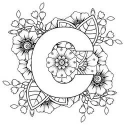 Letra C - Desenhos para colorir gratuitos Letra C - Desenhos para colorir gratuitos