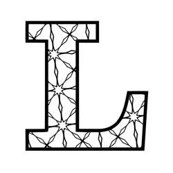 Letra L - Desenhos para colorir gratuitos Letra L - Desenhos para colorir gratuitos