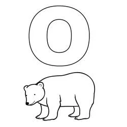 Letra O - Desenhos para colorir gratuitos Letra O - Desenhos para colorir gratuitos