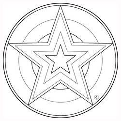 Mandalas de Estrelas - Desenhos para colorir gratuitos Mandalas de Estrelas - Desenhos para colorir gratuitos