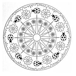 Mandalas de Primavera - Desenhos para colorir gratuitos Mandalas de Primavera - Desenhos para colorir gratuitos