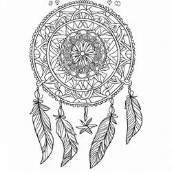 Mandalas Filtro dos Sonhos - Desenhos para colorir gratuitos Mandalas Filtro dos Sonhos - Desenhos para colorir gratuitos