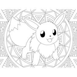 Desenho Mandalas Pokémon #174036 para imprimir e colorir