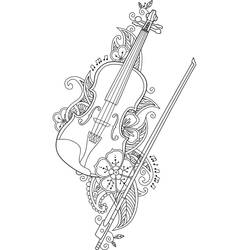 Violino - Desenhos para colorir gratuitos