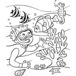 Mar - Desenhos para colorir gratuitos